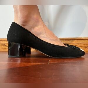 Michael Kors short velvet heels